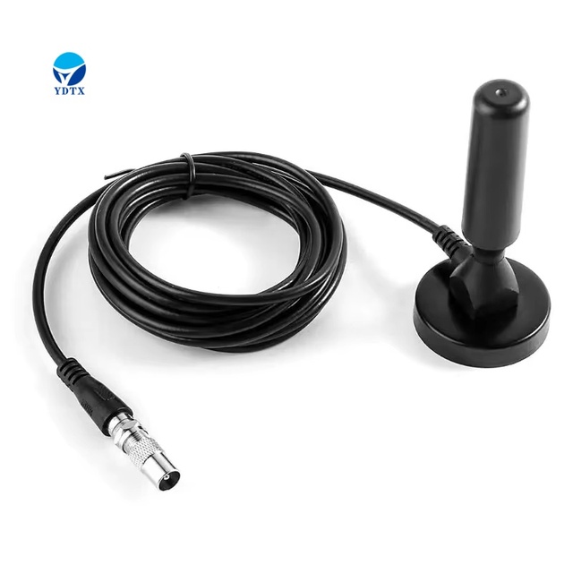 High Gain 25dBi UHF/VHF Digital TV Antenna Strong Signal 360 Degree Indoor Aerial Long-Range Outdoor HDTV Antena Communication