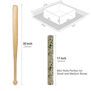 Best Sale Gift Wrapping <strong>Paper</strong>, 17 Inches X 32.8 Feet, Recyclable Print Kraft Wrapping <strong>Paper</strong> <strong>Roll</strong> Customized Use Wrapping - Product Image 3