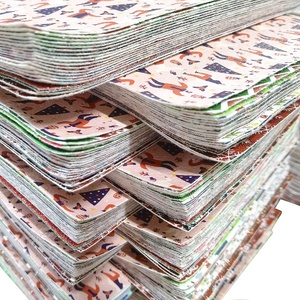 Tela o Rollos de Tela Sintética de Cuero Sintético Estampado Personalizado para Tapicería, Tejido para Bolsos, Lazos, Estampado Digital - Product Image 6