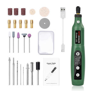 Mini DIY Grade Cordless Electric Grinder <b>Tools</b> Set 3.7V Battery Powered Angle Grinder Accessories Kit Wood <b>Engravers</b> - Product Image 3