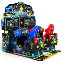 Machine de jeu d'arcade de course dynamique pour 2 joueurs, simulateur de conduite de voiture dynamique, jeu d'arcade de course à monnayeur pour parcs d'attractions