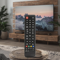 Mando a distancia en inglés para Samsung LCD TV, mando a distancia universal de 2, 1, 2, 2, 2, 2