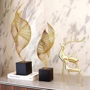 Simple Style new Design Luxury Decoration Ornaments decorative metal for furniture home accessories