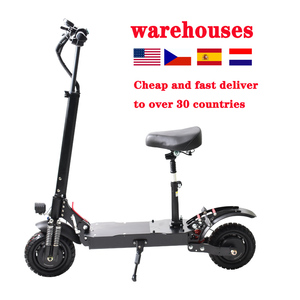 Europäisches Lager Hochleistungs-Dual-Motor 60v24Ah 2400w Erwachsene Mobilität Roller Berg Off-Road Roller 2 Rad Elektrofahrrad - Product Image 2