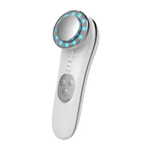 7-in-1 Ultrasonic Face Beauty Equipment Instrument Radio High Frequency Anti-wrinkle Photon Skin Home Facial Massager