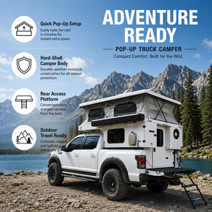 Nouvelle caravane pliable pour pick-up, économique, design imperméable, pour le <span class=keywords><strong>camping</strong></span> en plein air, capacité 2-4 personnes - Product Image 5