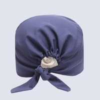 Gorro Quirúrgico Transpirable Unisex con Logotipo Personalizado de Marca Privada al por Mayor, Gorro de Enfermera, Gorro de Médico, Talla Ajustable