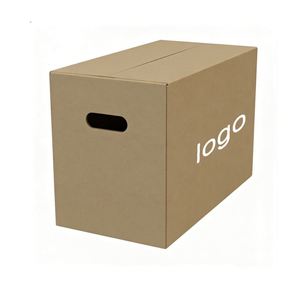 Stock Factory Cheap Extra Hard Corrugated Carton Paper <b>Box</b> Logistics Express Delivery <b>Pack</b> <b>Large</b> Capacity Custom Logo Size - Product Image 1