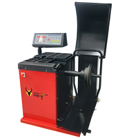 Machine d'équilibrage de pneus de camion entièrement automatique, efficace et stable, équipement d'alignement de roues de haute qualité, norme CE, prise en charge OEM