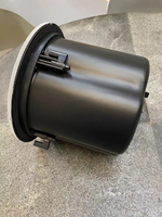 Système de haut-parleurs PA 8 "+ 1" 80W Haut-parleur de plafond sans cadre de haute qualité avec couvercle en métal avec 100V/70V/8ohms