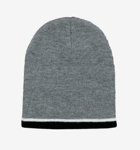 Gorros de punto tricolor personalizados con logo impreso, unisex, al por mayor, cálidos para <span class=keywords><strong>el</strong></span> invierno, para regalos promocionales. - Product Image 4