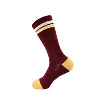 Chaussettes de randonnée en laine mérinos pour le sport de plein air, avec logo personnalisé, tricotées, avec protection du talon et des orteils, compression