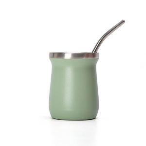Vente en gros de gobelets isothermes en acier inoxydable de 8 oz, colorés, mini-gobelets à boire, logo personnalisé, mug cadeau - Product Image 2