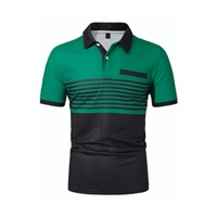 Camiseta de Golf de Manga Corta con Diseño Personalizado, Fabricante de Polos con Logotipo, Camisetas de Golf Deportivas de Algodón para Hombre