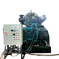 Compresseur d'air industriel FJ HV-250S à mouvement alternatif, multi-étages, sans huile, refroidi par eau, alimenté en courant alternatif 220V-480V, capacité de 23,3 m³/min