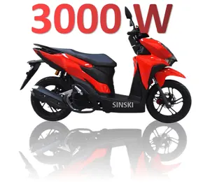 2023 fabbrica all'ingrosso nuovo modello Super Power 200km scooter elettrici 3000 watt moto elettrica