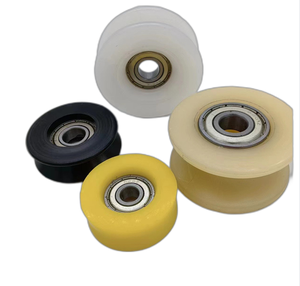 Kích thước lớn Nylon <span class=keywords><strong>sheave</strong></span> MC Nylon ròng rọc dây dây ròng rọc khối Nhựa hướng dẫn bánh xe vẽ modling tùy chỉnh cắt chế biến - Product Image 5