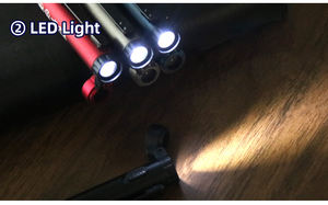 Индивидуальный логотип, крепление для телефона со светодиодной подсветкой, наружный Компас для выживания, мульти-инструменты, специальный дизайн, сделанный из пластика, ширина 1,0 мм - Product Image 4