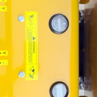 Vollhydraulischer 1000kg B&S / Benzinmotor-betriebener Schubkarren-Mini-Raupenkipper für Baustellen