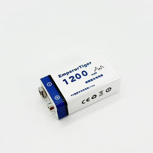 Batterie rechargeable 9V, batterie au lithium rechargeable par USB, multimètre, microphone, grande capacité, batterie carrée 6F22, vente en gros - Product Image 5