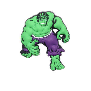 Divertenti <span class=keywords><strong>accessori</strong></span> DIY nuovi in PVC <span class=keywords><strong>Avengers</strong></span> serie Clog Cave scarpe con fibbia e Charms fiore scarpe staccabili - Product Image 6