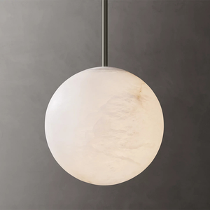 Lampadario RHOEM in Alabastro Intagliato <span class=keywords><strong>a</strong></span> Mano, Decorazione di Lusso per Soggiorno, Villa, <span class=keywords><strong>Camera</strong></span> <span class=keywords><strong>da</strong></span> <span class=keywords><strong>Letto</strong></span> - Product Image 4