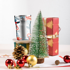 Gobelet vierge de sublimation 10oz, 30 pièces, <span class=keywords><strong>double</strong></span> paroi, en acier 18/8, thermos droit et moulant, <span class=keywords><strong>tasse</strong></span> à café - Product Image 1