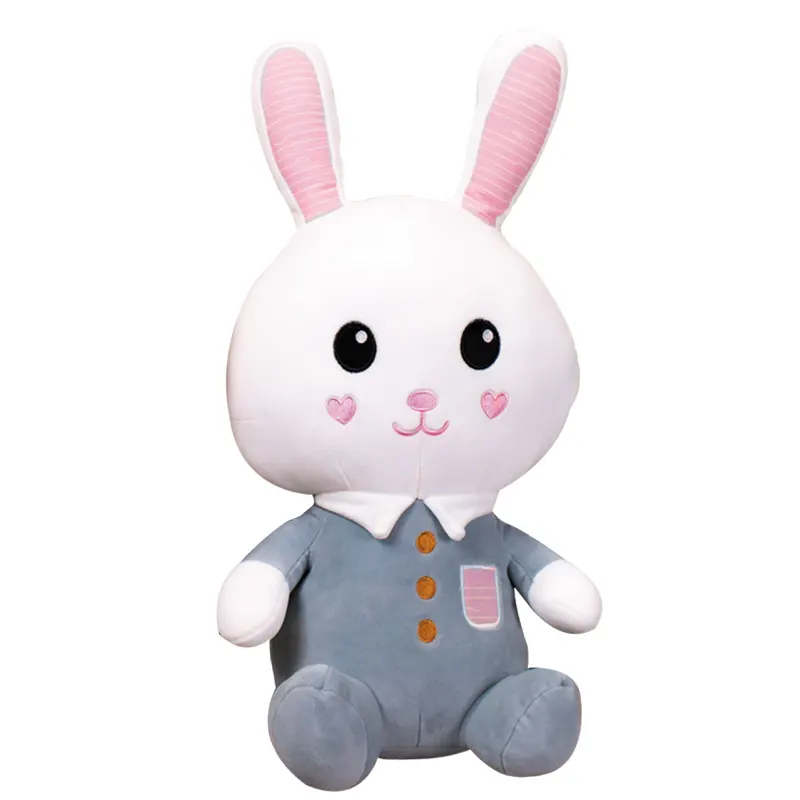 קורי ארנב בפלאש צעצוע קוריאני Cartoon איור ממולא רך בובה