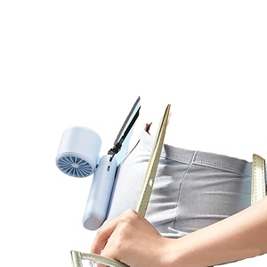 2026 Smart Led Display Handheld Fan, 199-Speed Stepless Wind, Foldable Neck With Ice Cooling, Long Lasting Portable Fan - Product Image 1