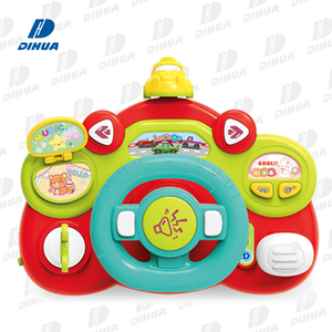 Juguete de <span class=keywords><strong>Volante</strong></span> <span class=keywords><strong>para</strong></span> Bebés, Juguete de Aprendizaje <span class=keywords><strong>Interactivo</strong></span>, Experiencia de Conducción Realista con Sonido y Luz - Product Image 1