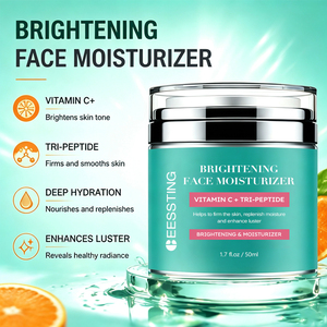 Crema Facial Hidratante y Blanqueadora con Vitamina C y Tri-Péptidos, Orgánica, con Logotipo Personalizado - Product Image 3