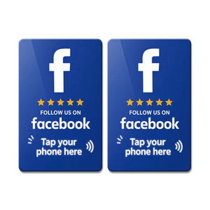 การ์ดรีวิวแบบกำหนดเองสำหรับ Google/Facebook/Instagram/Tripadvisor ใช้ซ้ำได้ การ์ด NFC รีวิว Google การ์ดแตะรีวิว รีวิวเราบนโซเชียลมีเดีย - Product Image 6