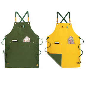 Bông hoa làm vườn thiết kế không tay không thấm nước đôi bên màu Tạp dề để làm sạch sử dụng - Product Image 2