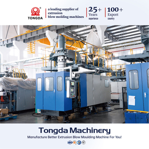 Máquina de fabricación de cubos de barricada de bloque de carretera de plástico Máquina de moldeo por soplado de extrusión de cono de tráfico - Product Image 2