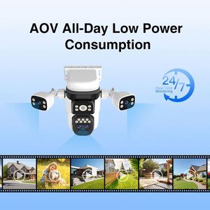 Cámara CCTV Compatible con Todas las Tarjetas SIM de Nigeria con Intercomunicador Infrarrojo Inalámbrico y Seguridad Interior/Exterior, Enlace P2P, Cámaras 50 - Product Image 5