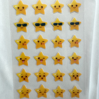 Patchs anti-acné hydrocolloïdes personnalisés en forme d'étoiles jaunes mignonnes (24 pièces) pour le traitement des boutons – Marque privée