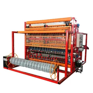 Automatic grassland field fence mesh machine equipment