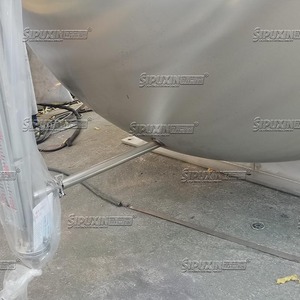 ถังเก็บของเหลวแนวนอนขนาด 10 ตัน ลดราคาพิเศษ ถังเก็บแบบมีฝาปิด ถังขนาดใหญ่ ใช้สำหรับเก็บน้ำ/น้ำมัน ฯลฯ - Product Image 4