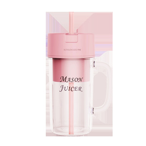 ROYADULEX Mason Nouveau Gobelet à Jus Portable Mini Extracteur de Jus Domestique Rechargeable par USB Gobelet à Jus Sans Fil Pack Cadeau - Product Image 5