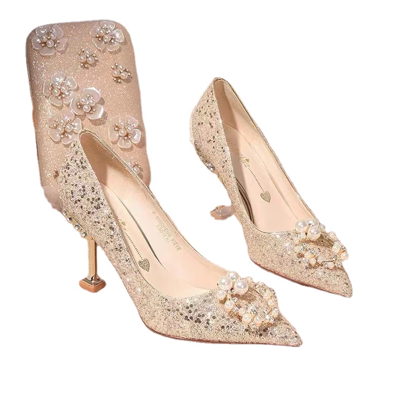 Luxury Shiny Sequin High Heels Female Wedding Gold Crystal Diamond Bridal Shoes Lady Bridesmaid Heel Sandals Women Dress Shoes| Alibaba.com Luxury Shiny Sequin High Heels Female Wedding Gold Crystal Diamond Bridal Shoes Lady Bridesmaid Heel Sandals Women Dress Shoes| Alibaba.com