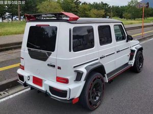 W464 W465 G63 Upgrade G900 Rocket Style voor- en achterlip, achtervleugel, G900 Dry Carbon Fiber bodykit voor Mercedes Benz G-Klasse - Product Image 2
