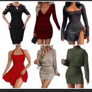 Nouvelle Promotion de Liquidation d'Usine 2026 : Vente en Gros à Prix Réduit de Nombreuses Robes Décontractées, Vêtements et Robes pour Femmes - Product Image 2