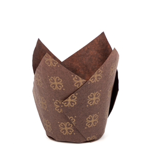 Pour LOKYO tasse en papier de cuisson jetable emballage de gâteau étanche à l'huile et tasse à muffins tulipe pour hamburger de nouilles aux biscuits pour les fêtes de <span class=keywords><strong>mariage</strong></span> - Product Image 2