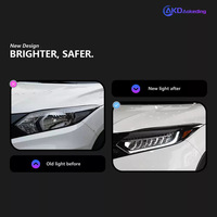 Feux de voiture pour Honda HRV Projecteur de phare à LED Lentille 2014-2020 HR-V Signal dynamique Lampe frontale Vezel Drl Accessoires automobiles