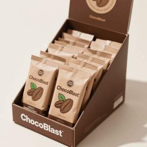 Pochette à fermeture éclair en kraft compostable et écologique pour impression numérique, emballage biodégradable personnalisé avec logo, qualité alimentaire pour poudre protéinée - Product Image 3