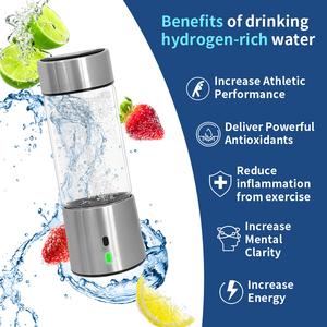 ماكينة ذكية محمولة 6000PPB زجاجة ماء هيدروجين غنية كوب للمكتب - Product Image 2