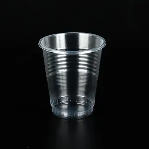 Vasos pequeños de plástico de 80ml, taza desechable transparente de material pp