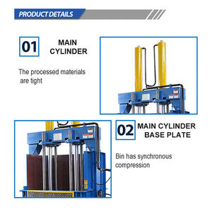 Máquina hidráulica Vertical de residuos de escarcha de coche, para camión, balasto de neumáticos usado, Y82, fábrica en venta en <span class=keywords><strong>China</strong></span> - Product Image 5