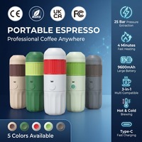 Extracteur d'expresso micro-portable, mini-machine à café rechargeable par USB pour les trajets quotidiens et le bureau