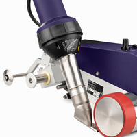 Soudeuse à air chaud automatique WELDY pour membranes en PP et PVC, toitures, bâches imperméables, bannières, machine de soudage à air chaud